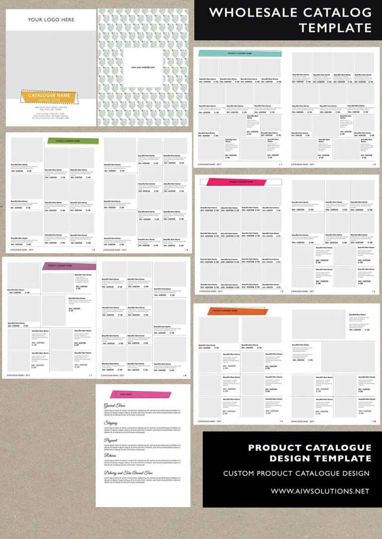 use microsoft word for catalogue template