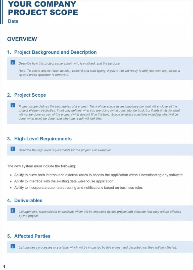 Business Rules Template Word