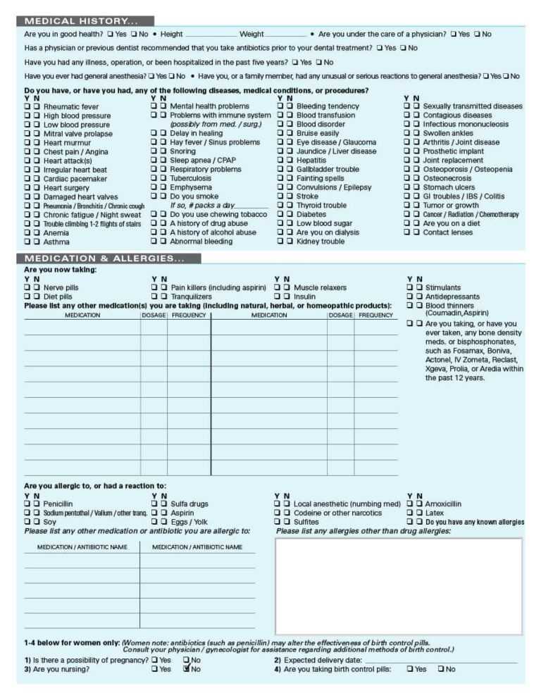 Printable History And Physical Template Pdf Printable Word Searches