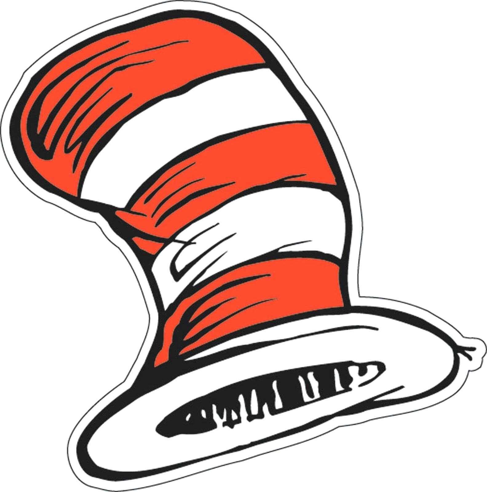 Blank Cat In The Hat Template