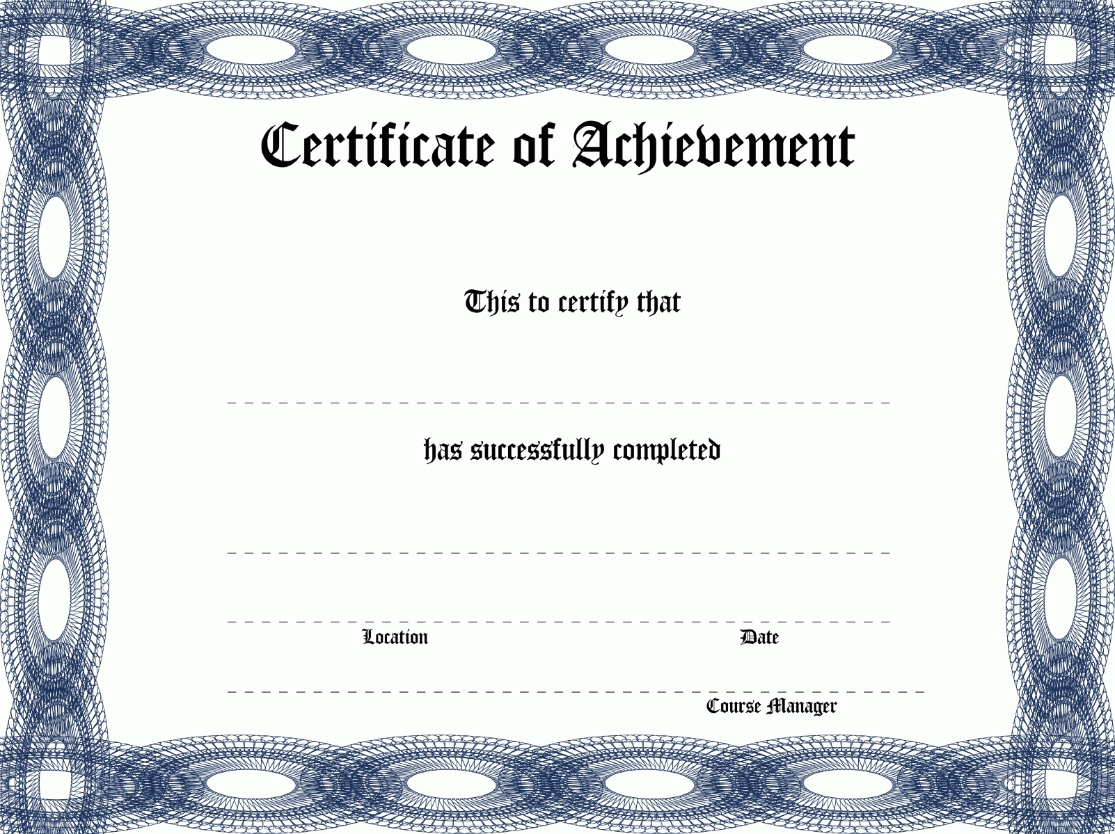 Printable Defensive Driving Certificate Template