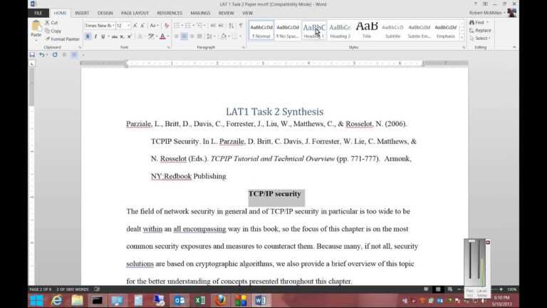 Dissertation Template Word How To Create An Automatic Table With Ms Word Thesis Template 2506