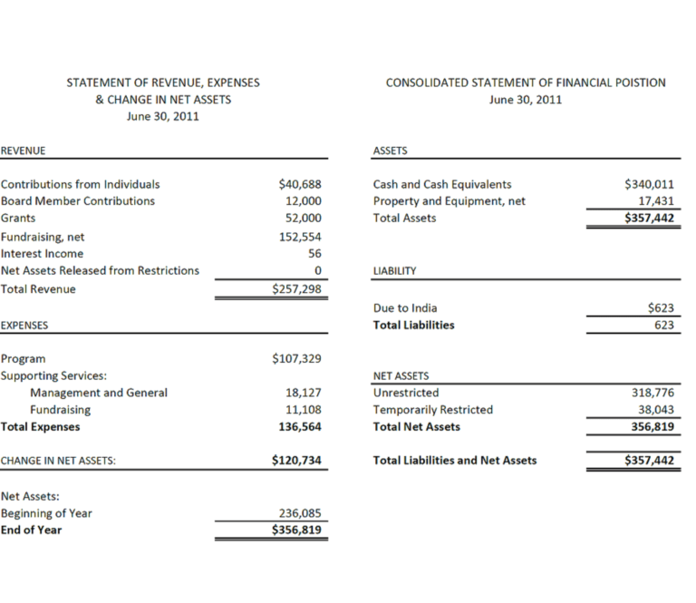 financial-reports-lift-foundation-statements-sample-report-within