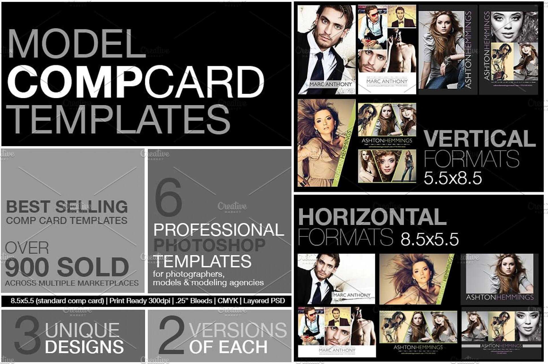 Free Comp Card Template