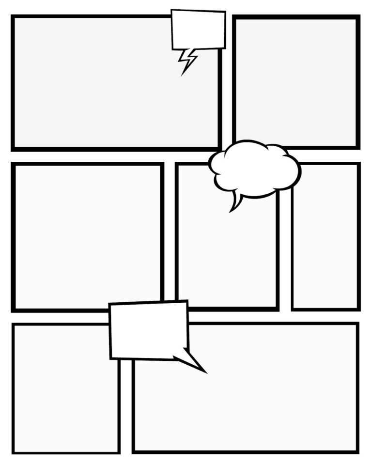 Free Printables Comic Strips To Use For Story Telling (3 With Printable
