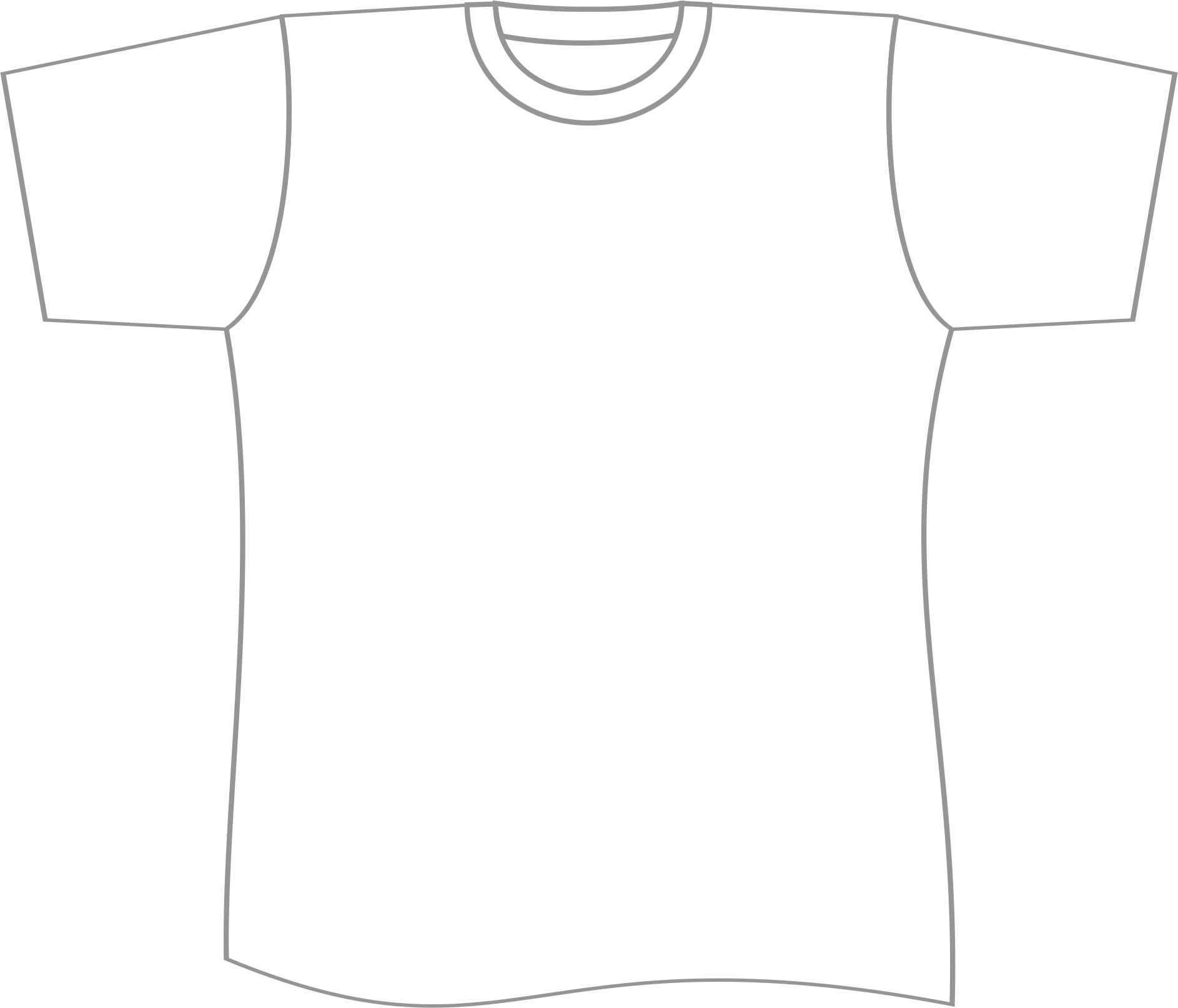 Free T Shirt Template Printable Download Free Clip Art With Blank 