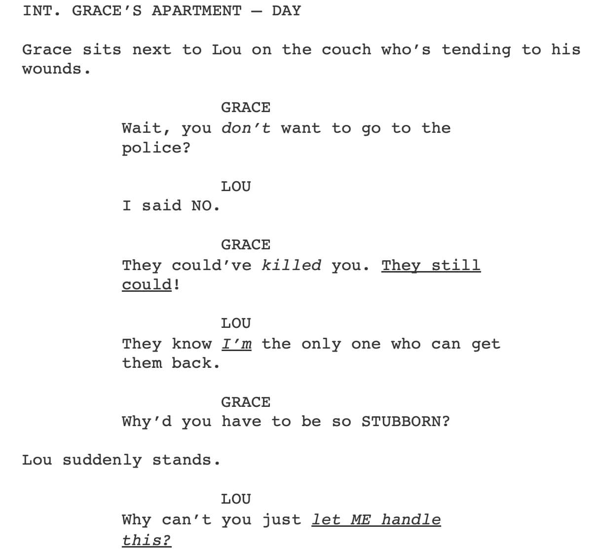 How To Format Dialogue In A Screenplay Top 8 Dialogue For Shooting 