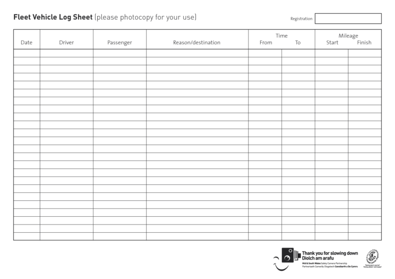 Military Vehicle Log Books Fleet Vehicle Log Sheet Please Within   Military Vehicle Log Books Fleet Vehicle Log Sheet Please Within Equipment Fault Report Template 768x543 