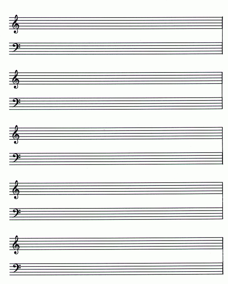 Blank Sheet Music Template For Word Professional Template Examples Hot Sex Picture 6005