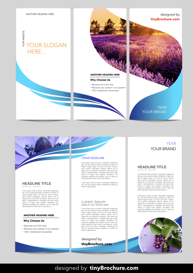 Tri Fold Brochure Template Google Slides Graphic Design Pertaining To 