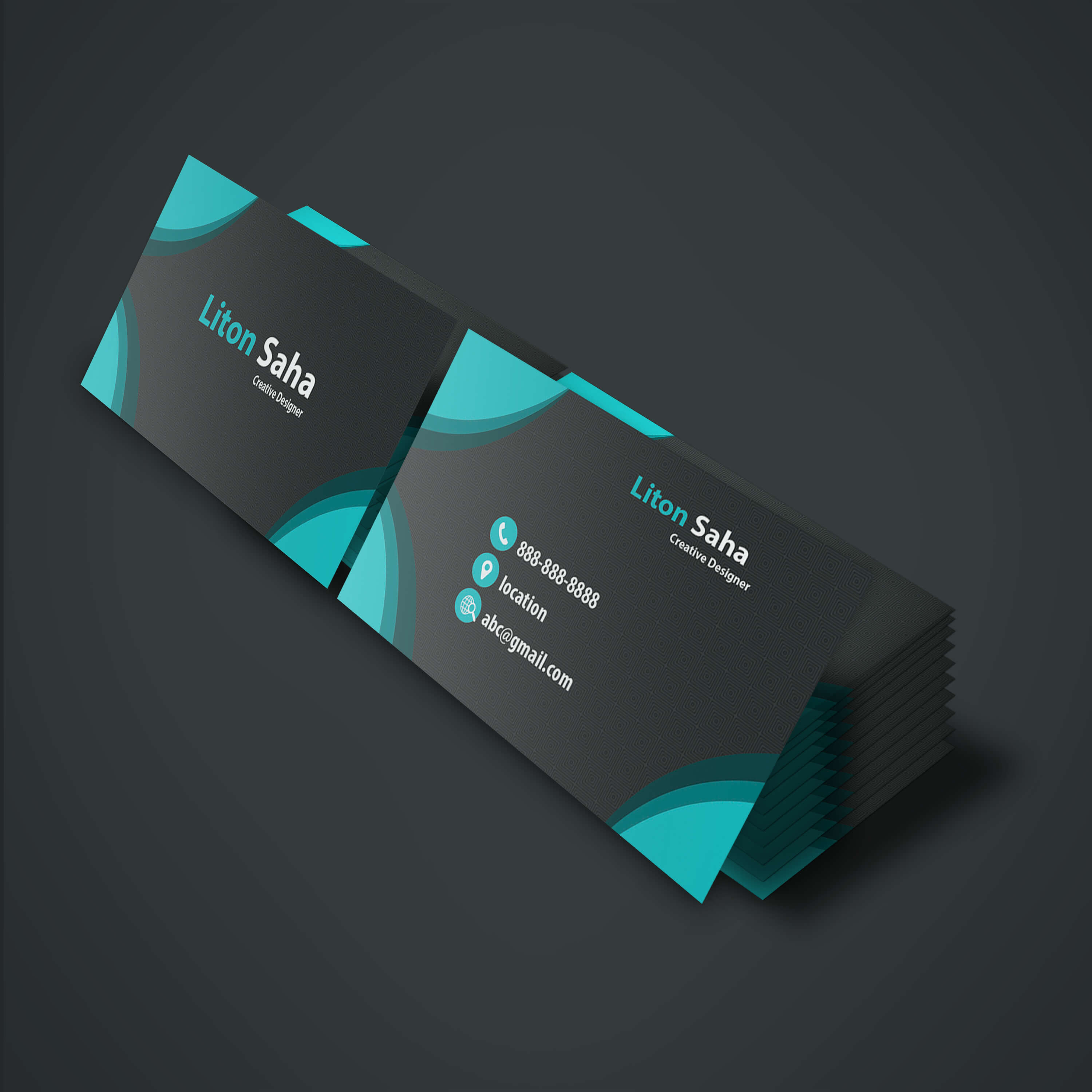 Two Sided Business Card Template
